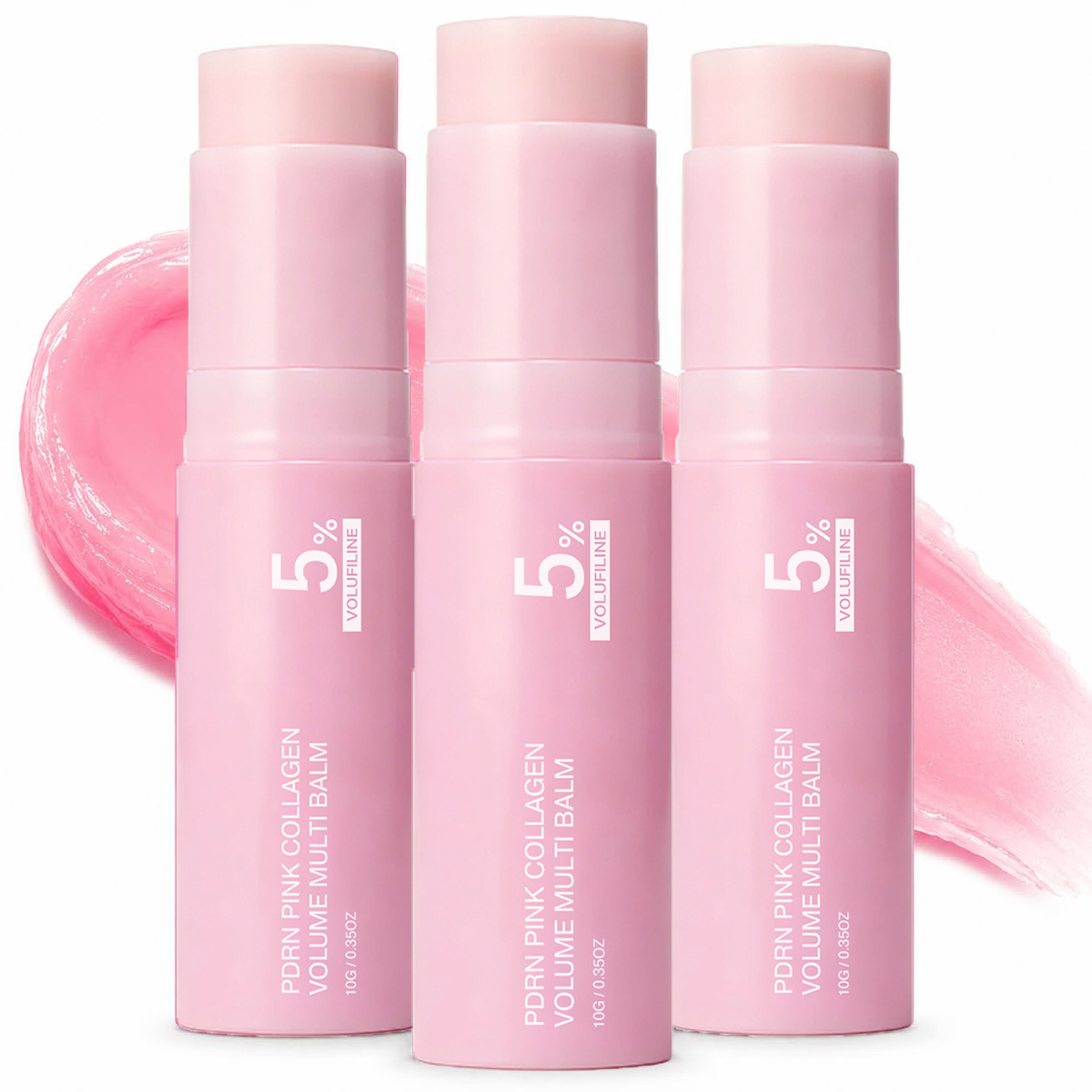 Luxury Skincare Brands - PDRN 핑크 콜라겐 볼륨 멀티밤 스틱