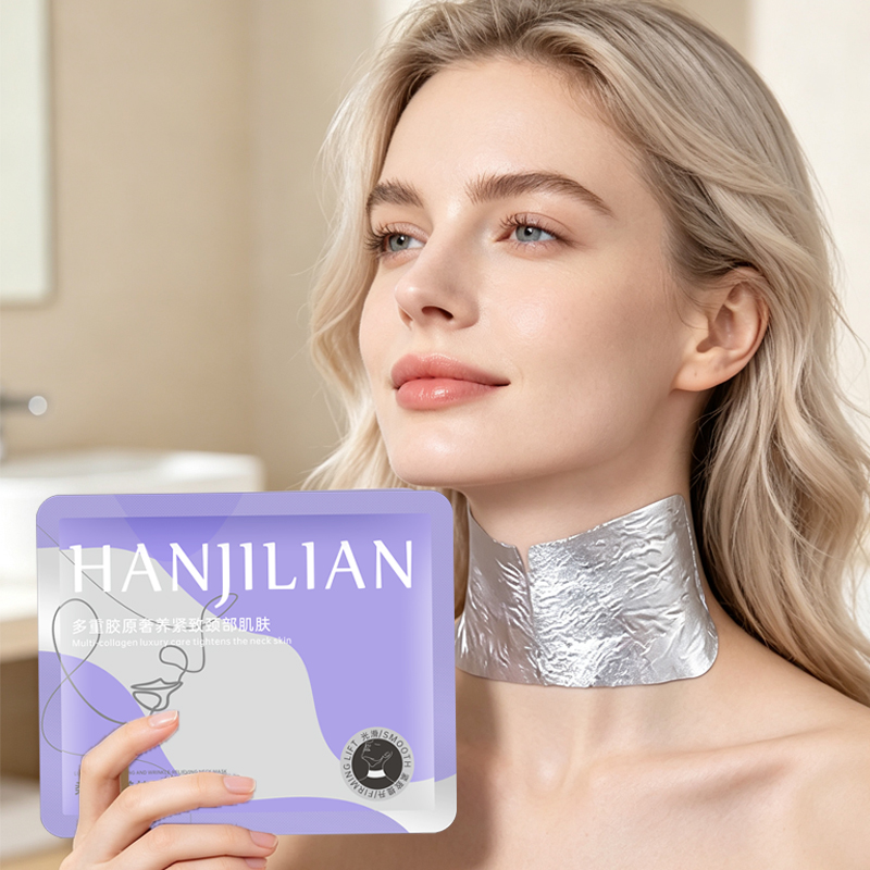 Luxury Skincare & Spa Reviews - 부드럽고 고급스러운 주름 방지 목 마스크,