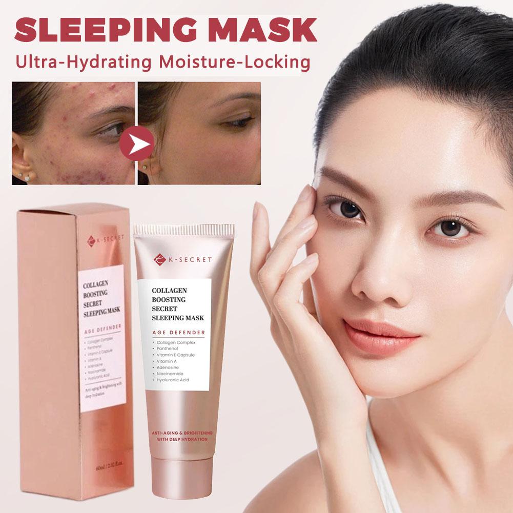 Luxury High End Skincare - K-SECRET 한국 고급 콜라겐 슬리핑 마스크