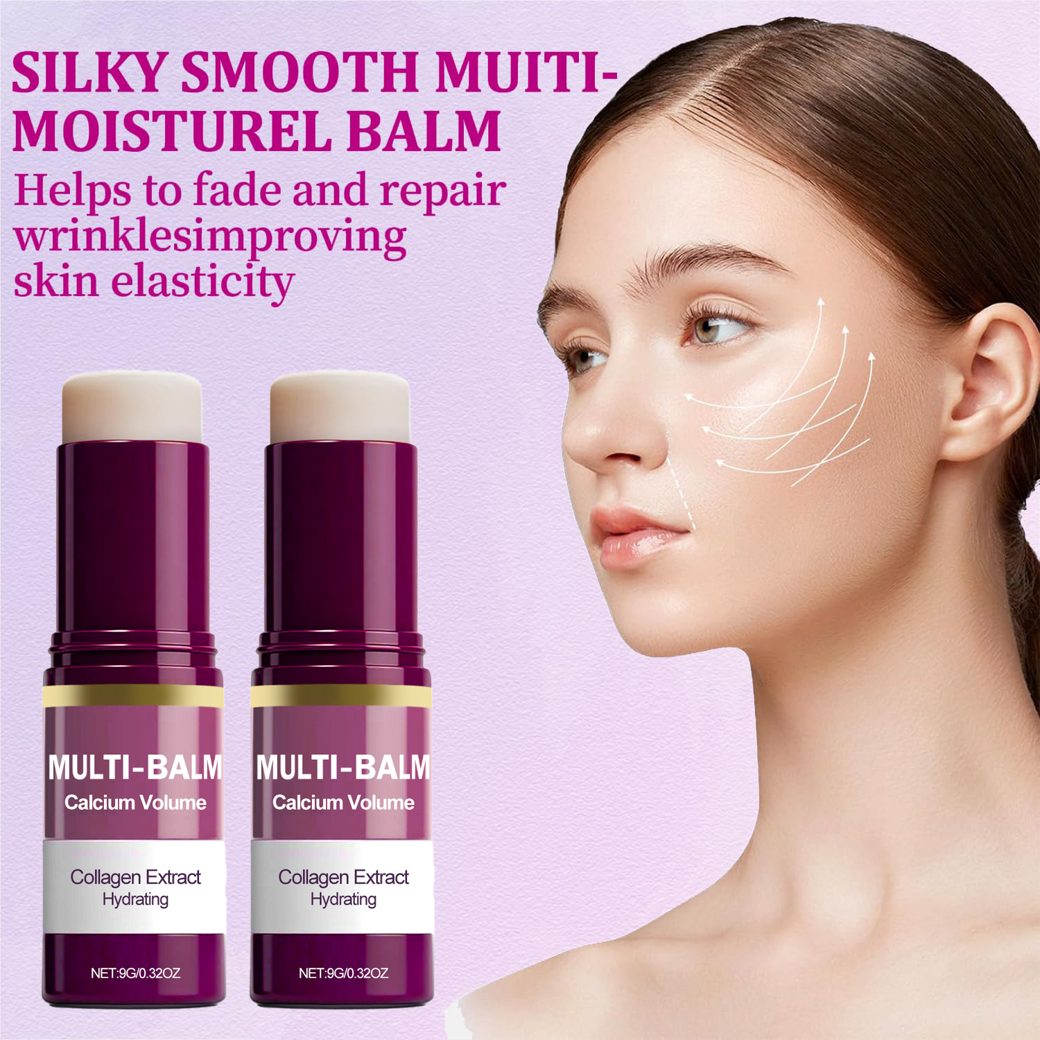 한국산 칼슘 볼륨 멀티밤 스틱 - 수분 공급 & 탄력  - Luxury Skincare Brands 리뷰 및 가격