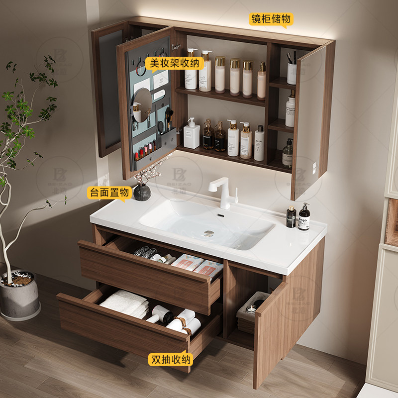 고급 원목 찬장 서랍 거울 종이 스킨케어 현대식 칸막이 - Luxury Skincare & Spa Reviews 리뷰 및 가격