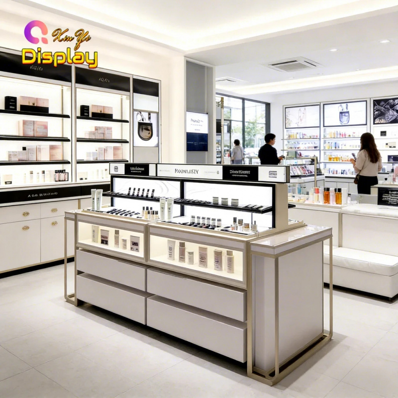 맞춤형 고급 스킨케어 매장 집기 세련된 LED 조명 스 - Luxury Skincare & Spa Reviews 리뷰 및 가격