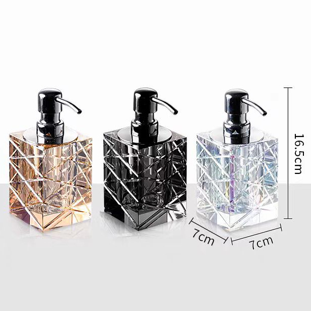 모던 미니멀리스트 크리스탈 유리 용기 고급 욕실 펌프  - Luxury Skincare Bottles 리뷰 및 가격