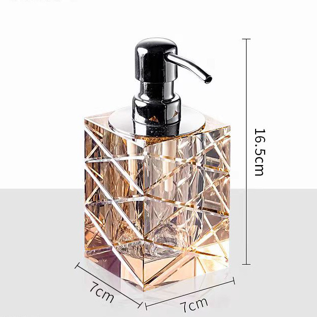 모던 미니멀리스트 크리스탈 유리 용기 고급 욕실 펌프  - Luxury Skincare Bottles 리뷰 및 가격