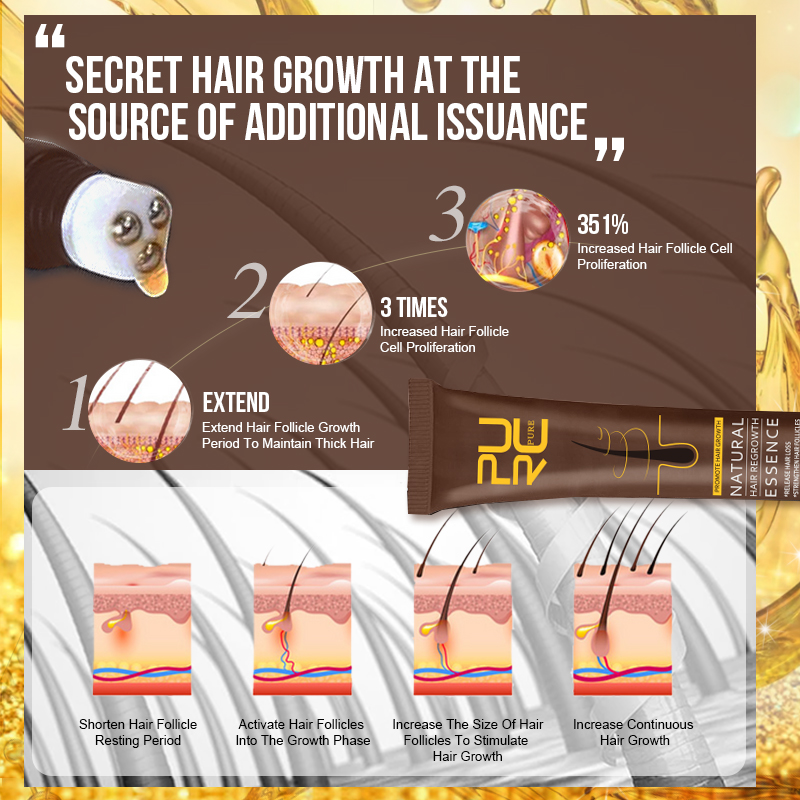 PURC 남녀공용 모발 성장 세럼, 탈모 방지 제품,  - Epidermal Growth Factor 리뷰 및 가격