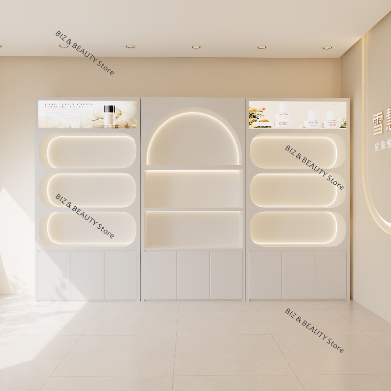 고급 뷰티 살롱 진열장 - 명품 스킨케어 & 화장품 쇼 - Luxury High End Skincare 리뷰 및 가격