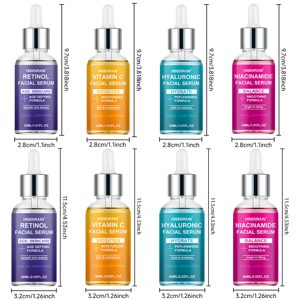 HISENRAIN 럭셔리 모이스처라이징 에센스 4종 세 - Luxury Skincare Gift Set 리뷰 및 가격