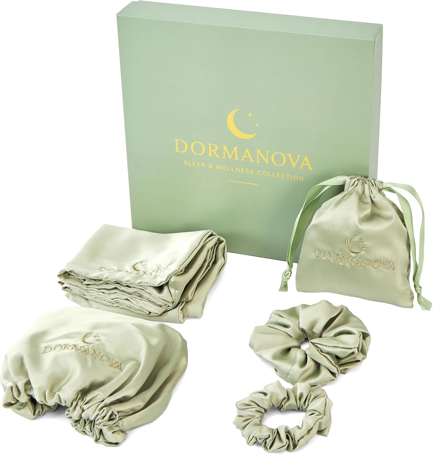 럭셔리 새틴 수면 세트 – 새틴 베갯잇, 수면 마스크, - Luxury Skincare Gift Set 리뷰 및 가격