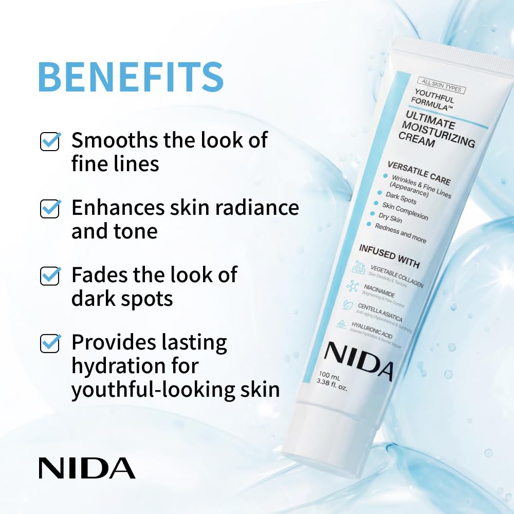 니다 모이스춰라이징 크림+썬스크린 SPF 50 크림 센 - Luxury Skincare Brands 리뷰 및 가격
