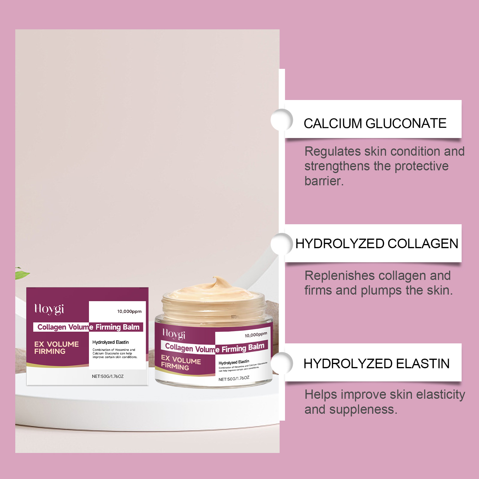 칼슘 콜라겐 탄력 페이스 크림, 피부 탄력 및 수분 공 - Luxury Skincare Brands 리뷰 및 가격